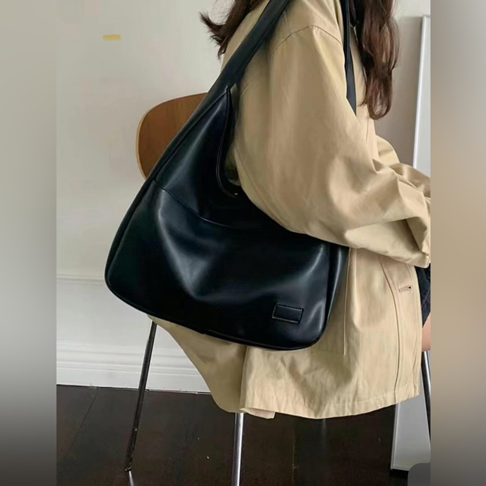 Brand new Unbranded bag: black is sold; brown and cream available
